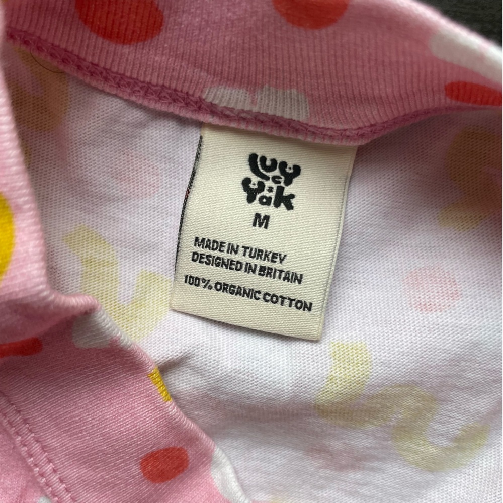 Lucy and Yak Confetti Crop Short Sleeve Shirt - Picture 7 of 7